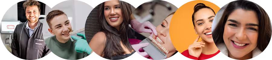  profile pictures of our clients in smile delight, dental offices in san francisco ca